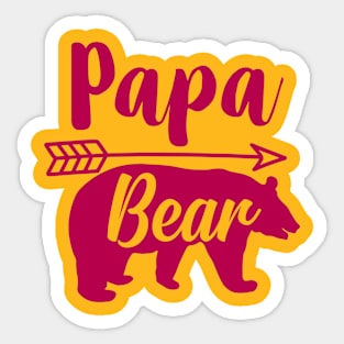 Papa Bear | Gift for dad Sticker